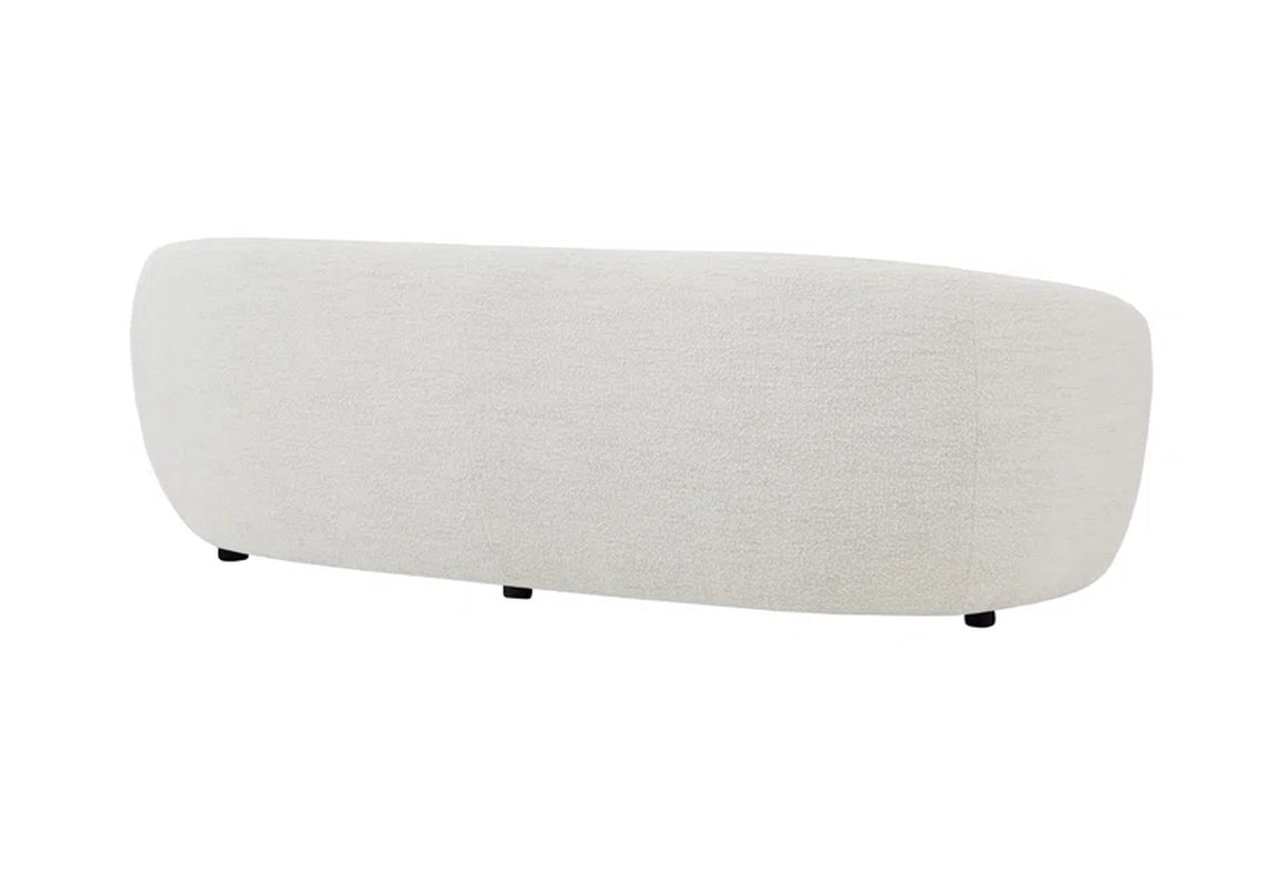 89'' High-End Living Modern Style Curved Sofa