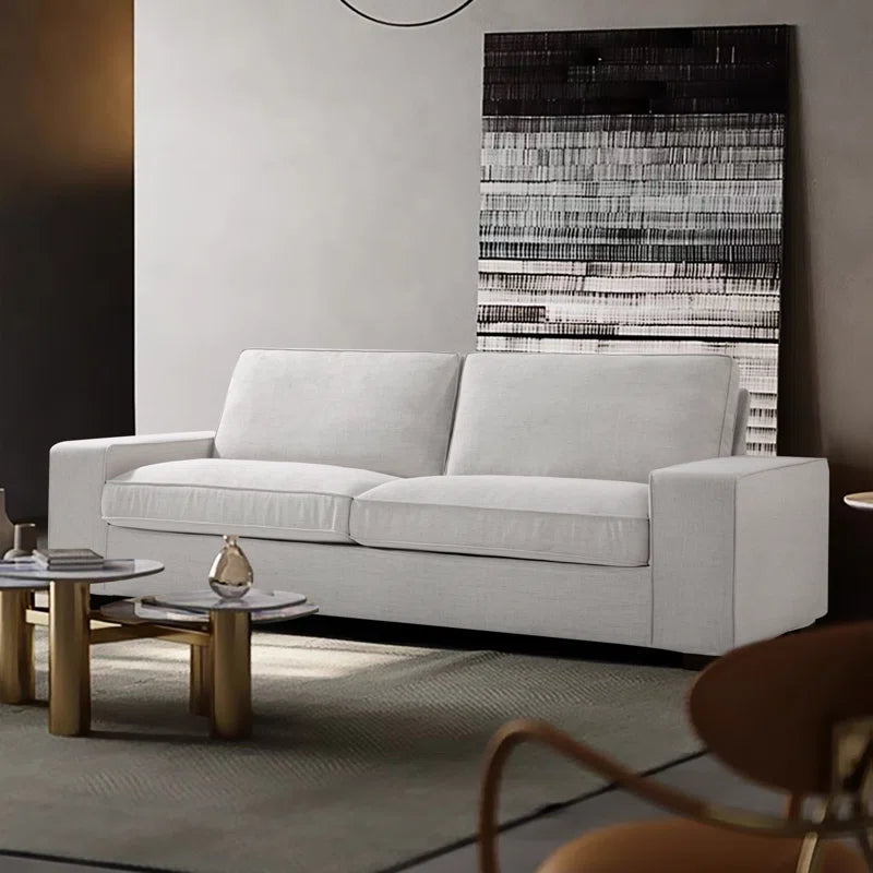 88" Luxury Modern Upholstered Sofa for Living Room, Couches with Solid Wood Frame