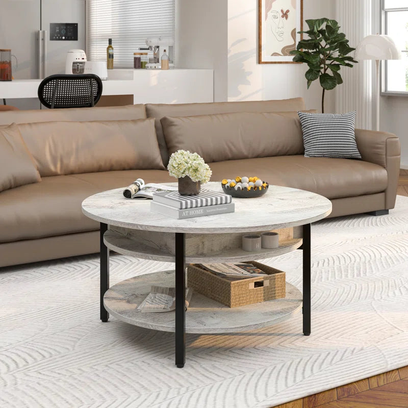 High-End Modern Design Center Piece Table w/ Storage