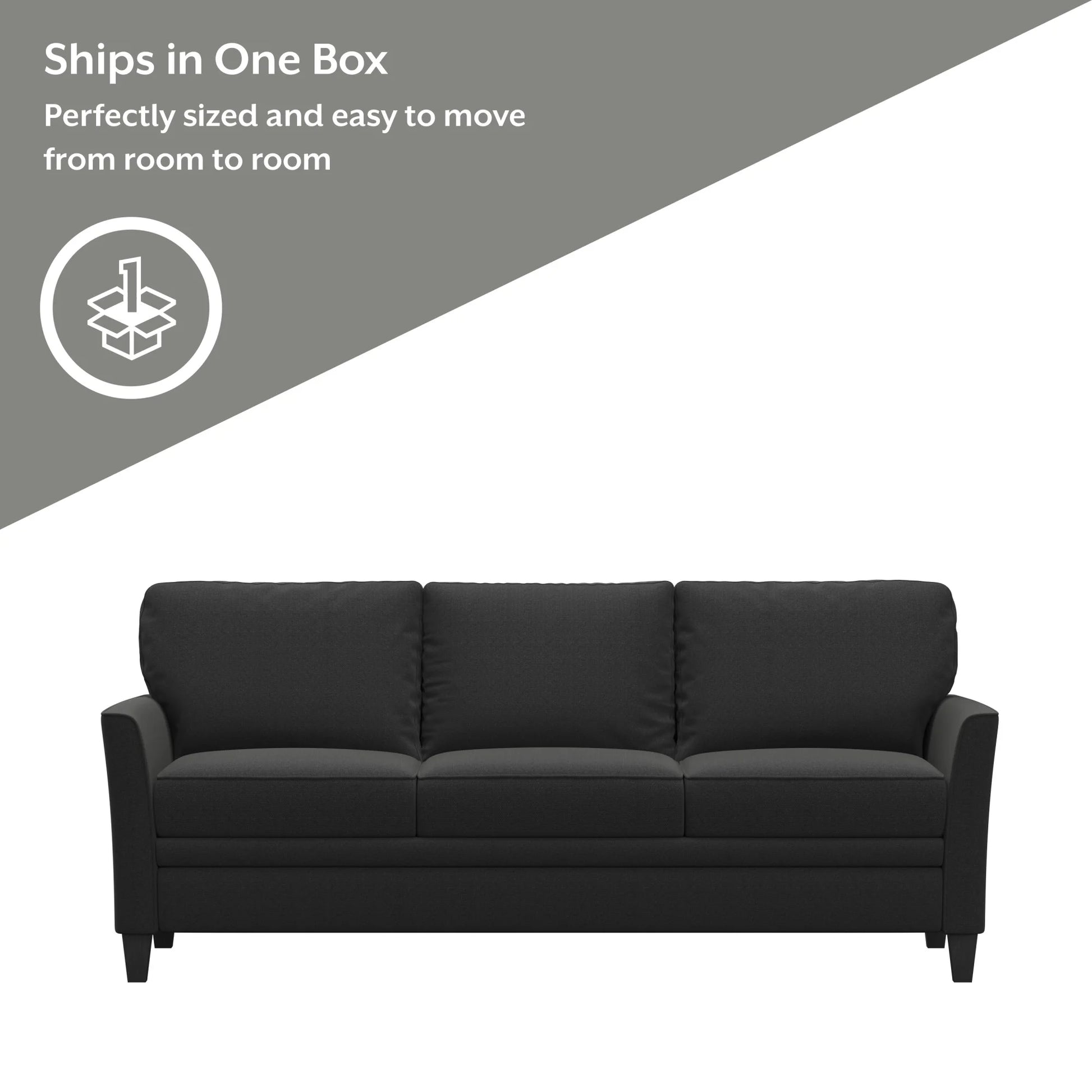 81" 3-Seat Classic Modern Stylish Sofa