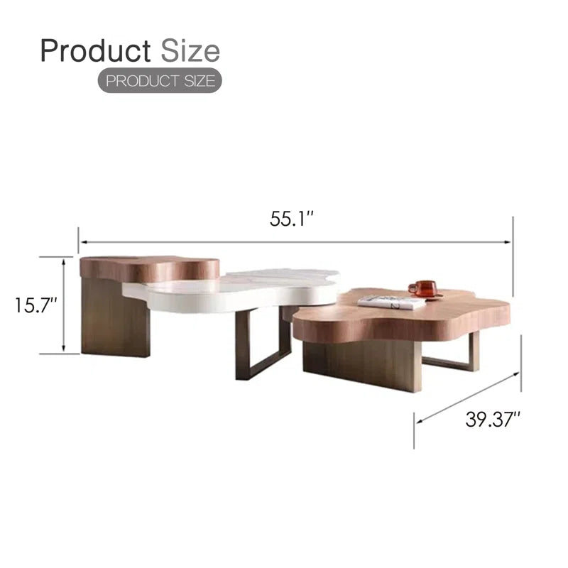 Modern High-End Irregular Shaped Coffee Table