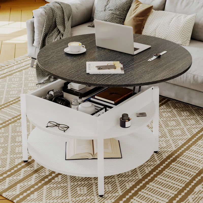 High-End Modern Design Center Piece Table w/ Storage