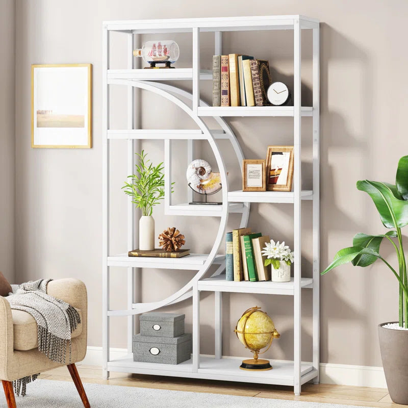 5-Tier Elegant Geometric Design Versatile Shelf