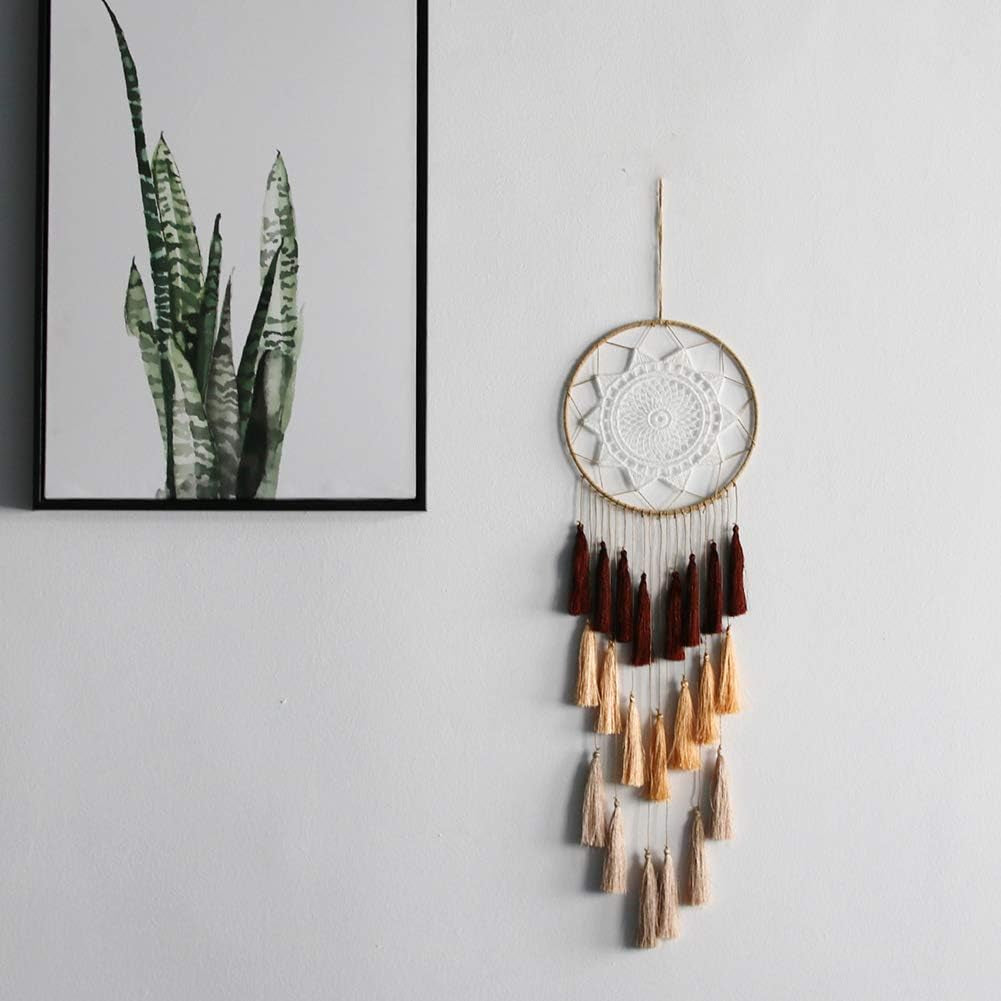 Must Have Brown Tassel Feather Dream Catcher