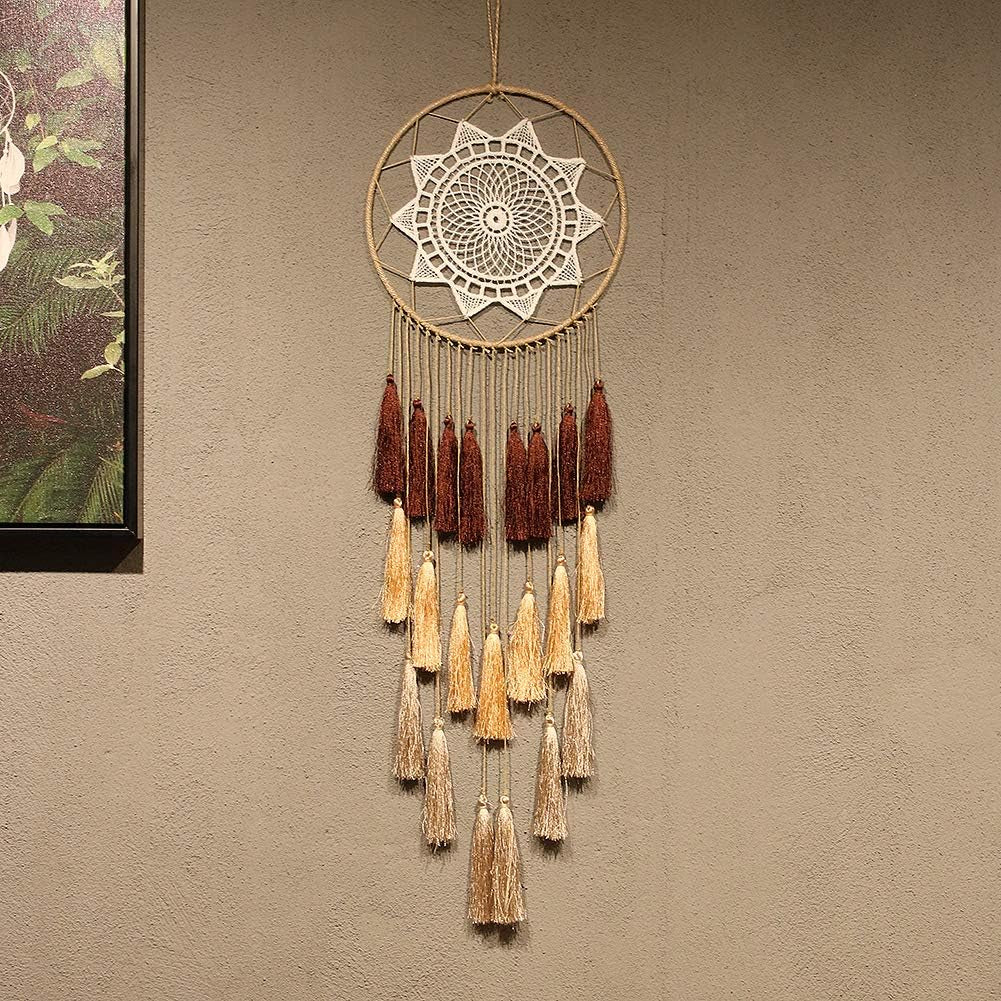 Must Have Brown Tassel Feather Dream Catcher