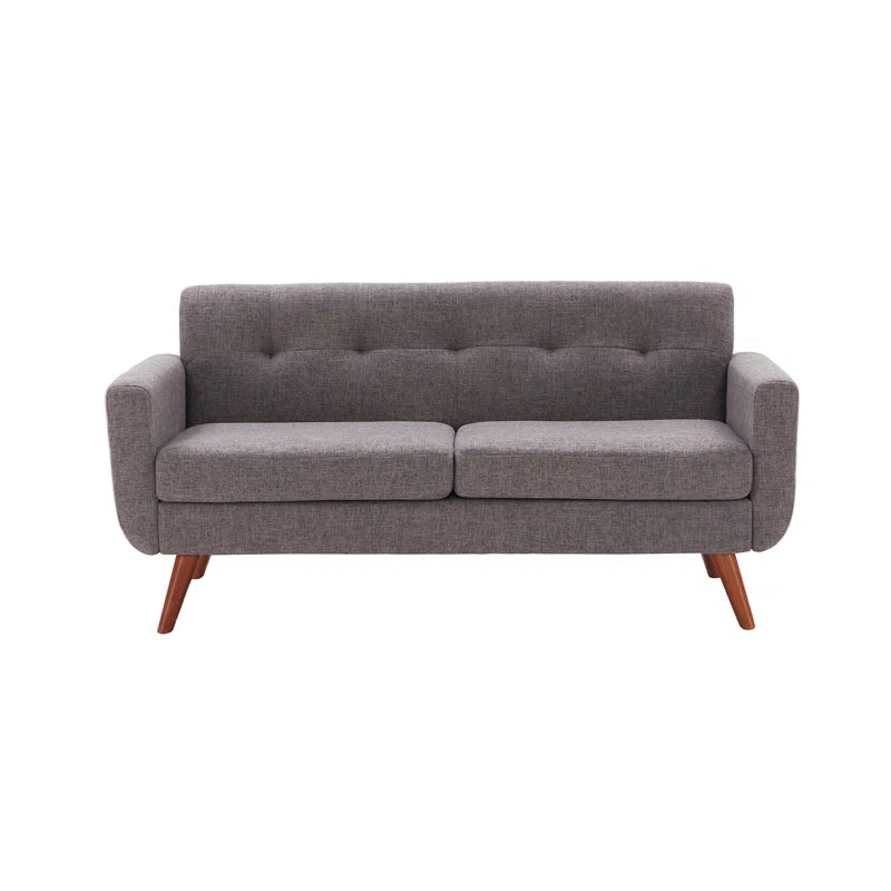 67" Minimalist Modern Style Loveseat