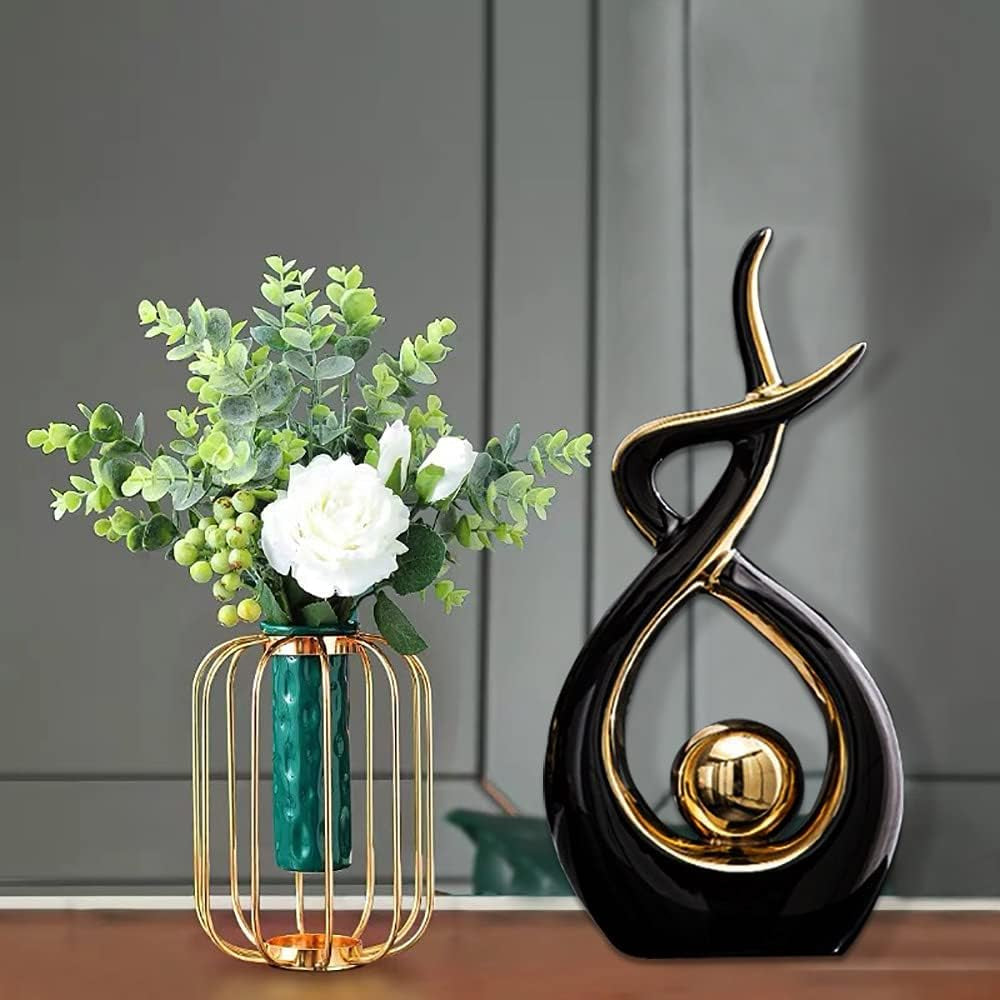 Modern Abstract Ceramic Statue Home Decor Centerpiece