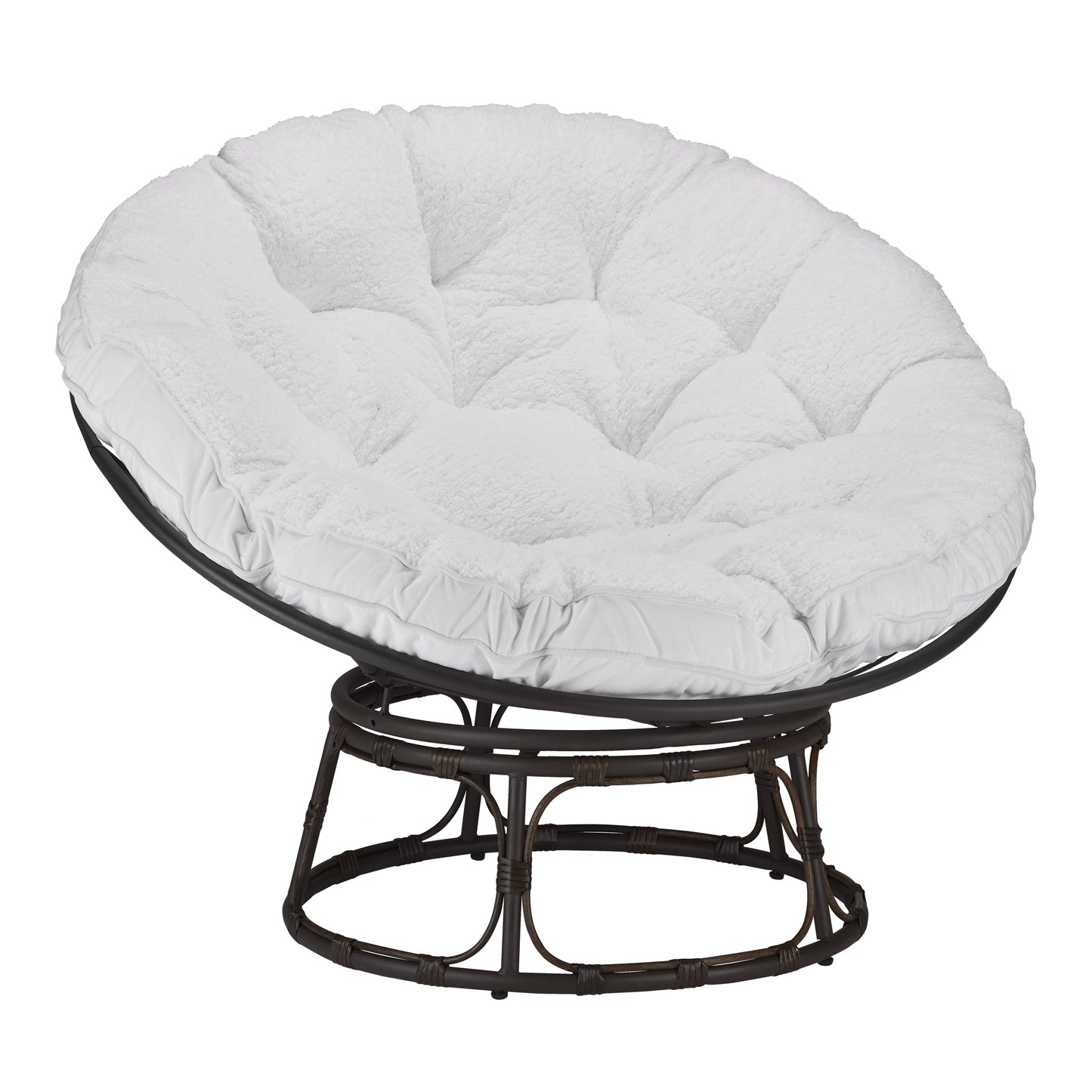 High-Class Luxury Living Style Single Papasan Chair 