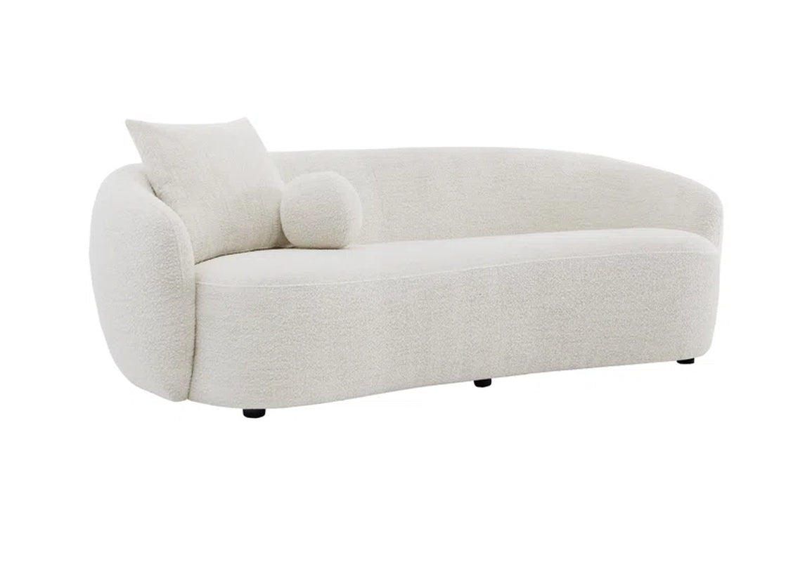 89'' High-End Living Modern Style Curved Sofa