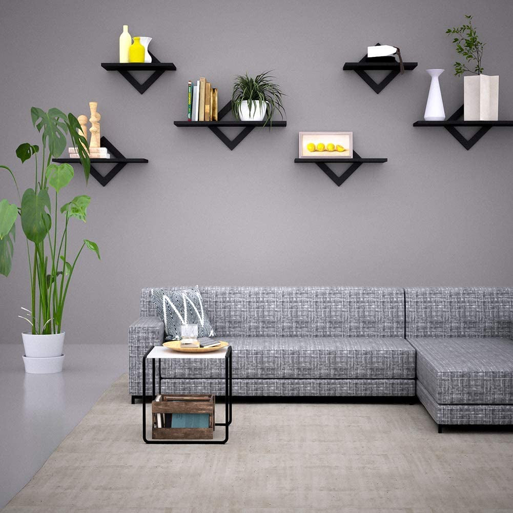 3-Piece Contemporary Modern Style Shelf