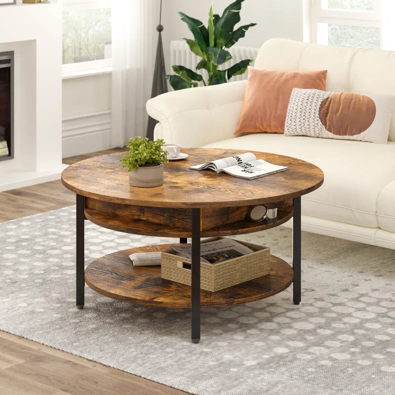 High-End Modern Design Center Piece Table w/ Storage