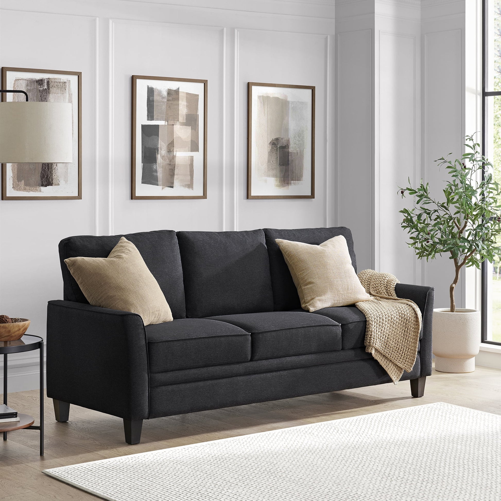 81" 3-Seat Classic Modern Stylish Sofa