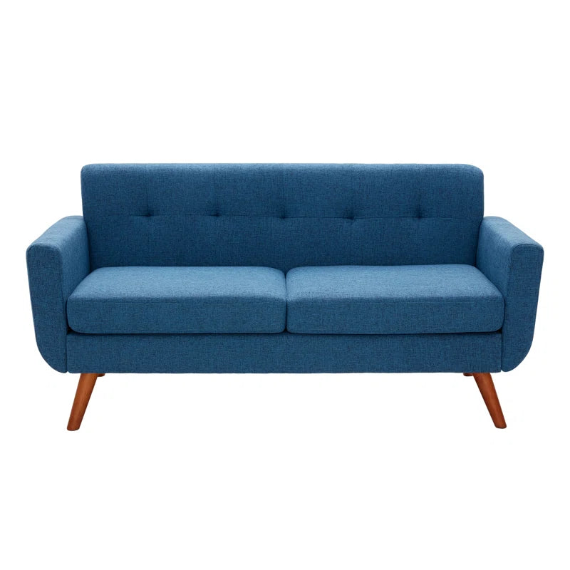 67" Minimalist Modern Style Loveseat