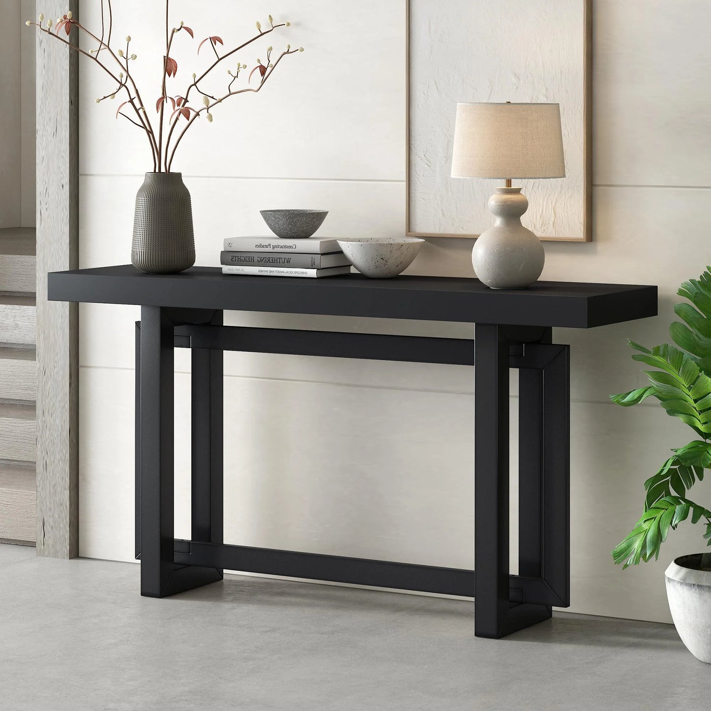 59" Luxury Style Modern Design Entry Table