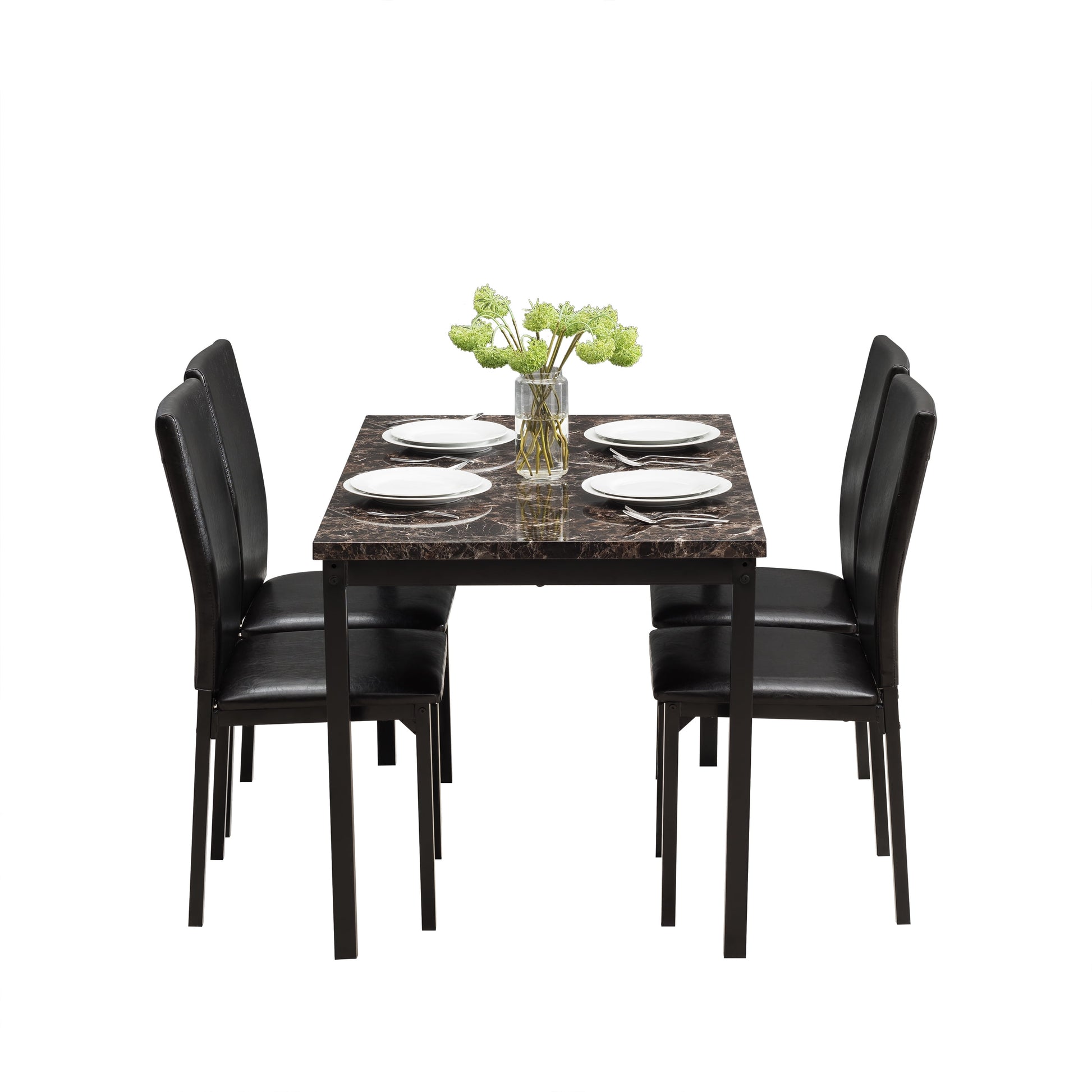 5-Piece High-End Dining Table Set