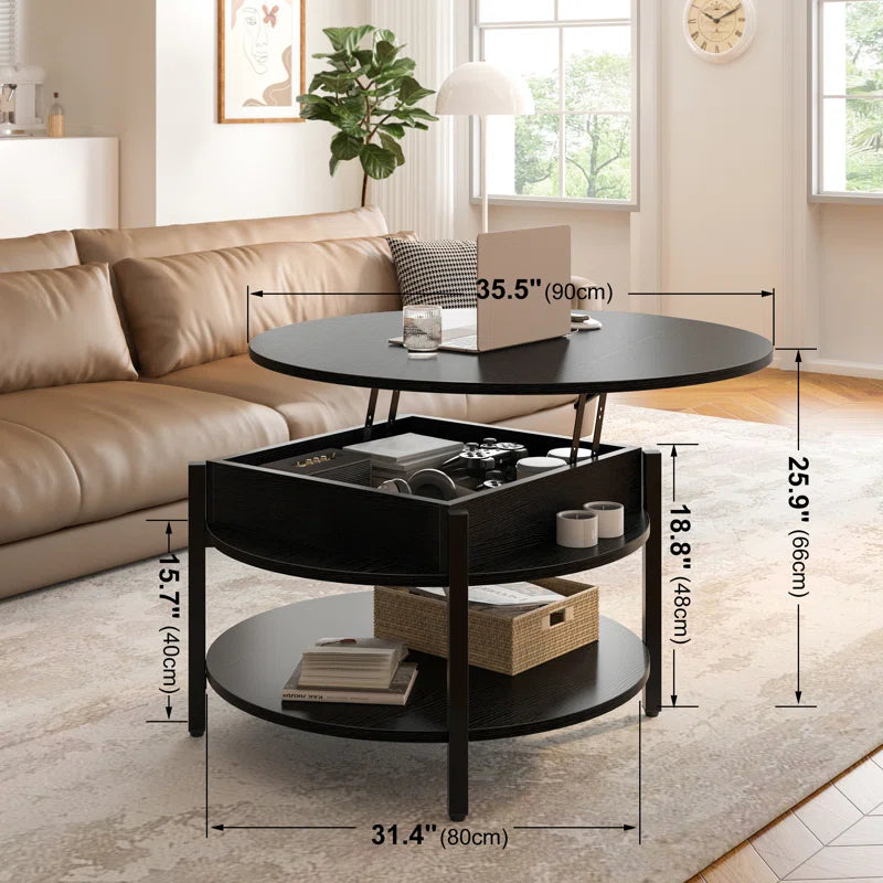 High-End Modern Design Center Piece Table w/ Storage